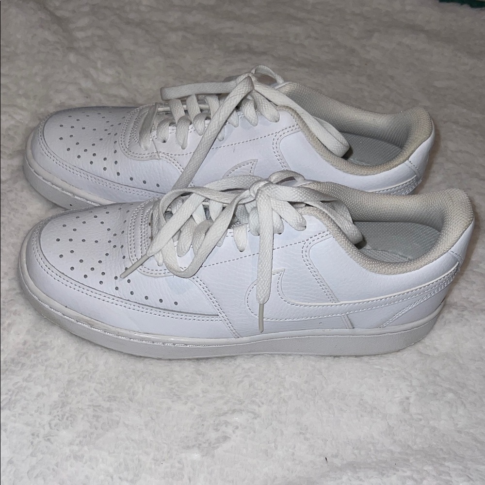 White Nike Athletic Sneakers